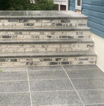 brick steps and stoop installation boonton nj