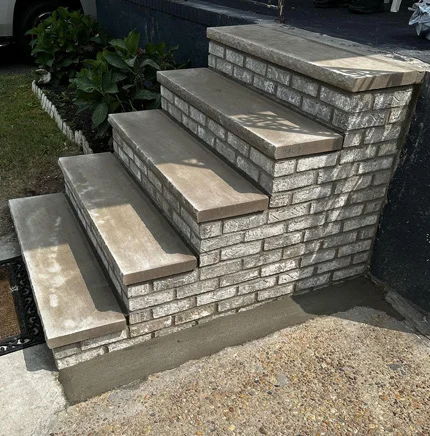 outdoor stone stairs installation boonton nj